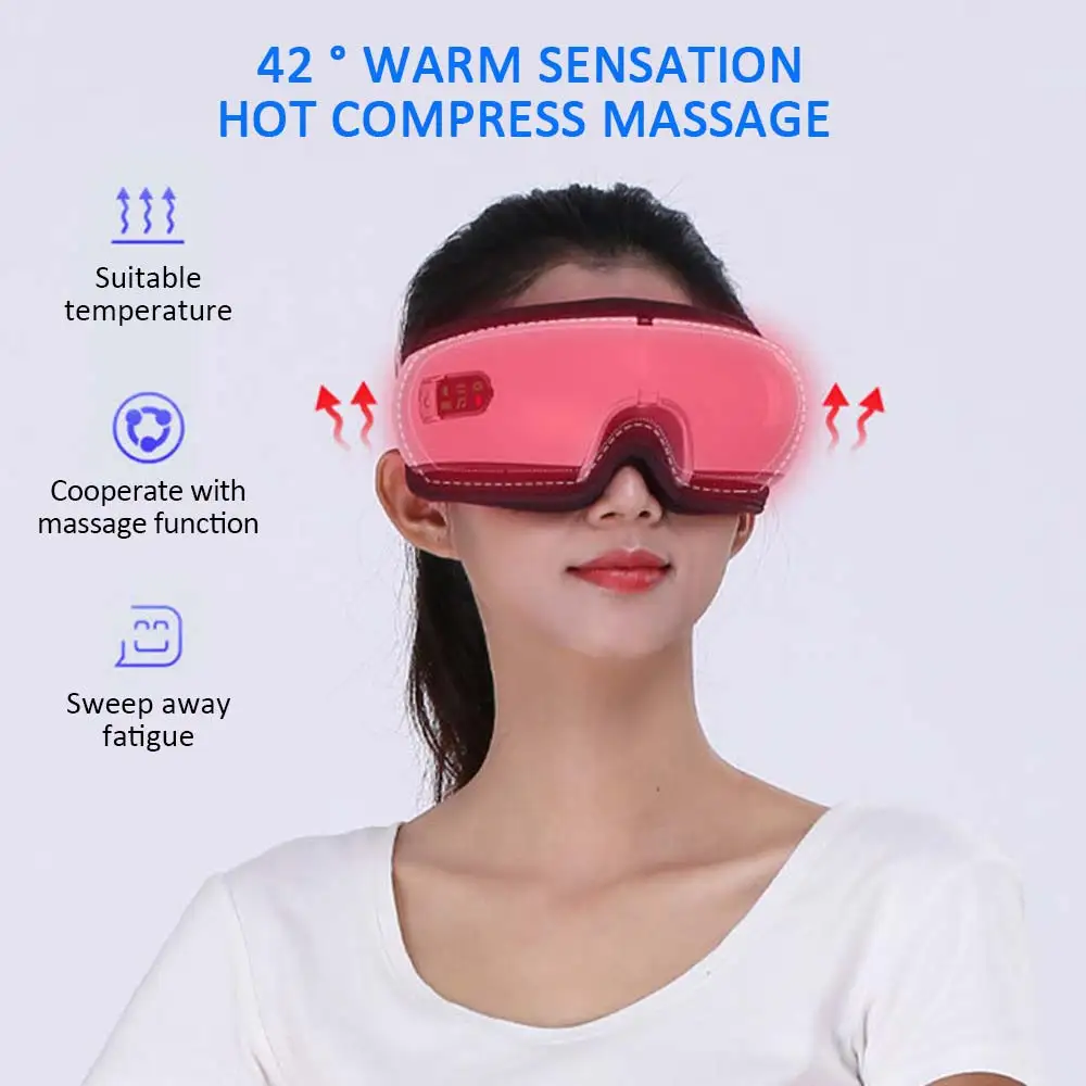 Массажер для глаз с функцией Bluetooth|Глаза массаж прибор| |