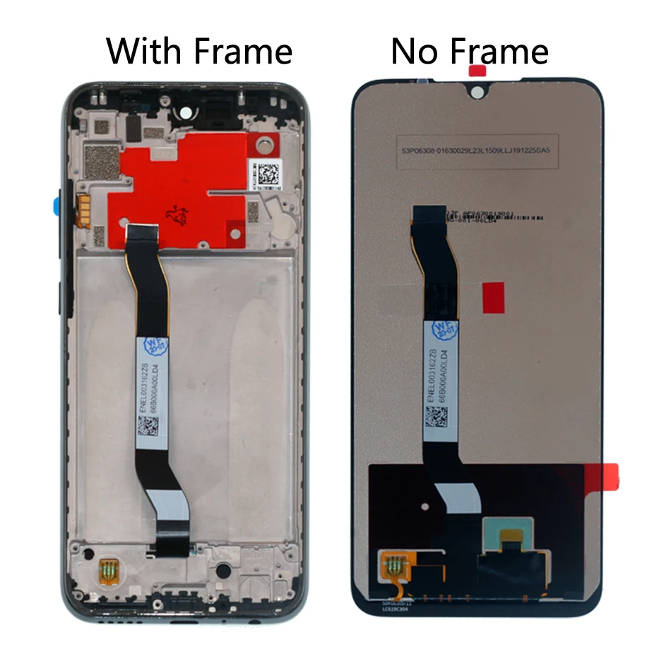 6 3 ''оригинал для Xiaomi Redmi Примечание 8T ЖК-дисплей с цифрователем сенсорного
