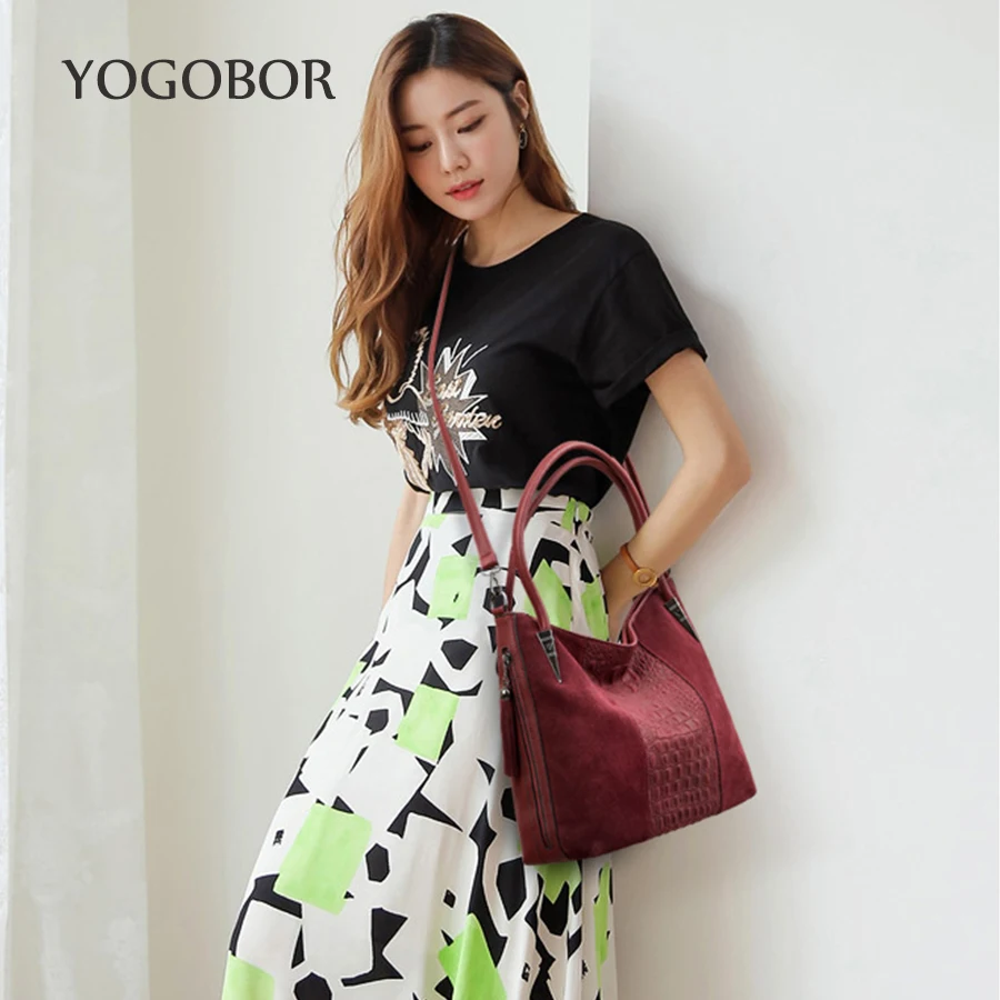 Женская сумка роскошная Высококачественная классическая с крокодиловым узором