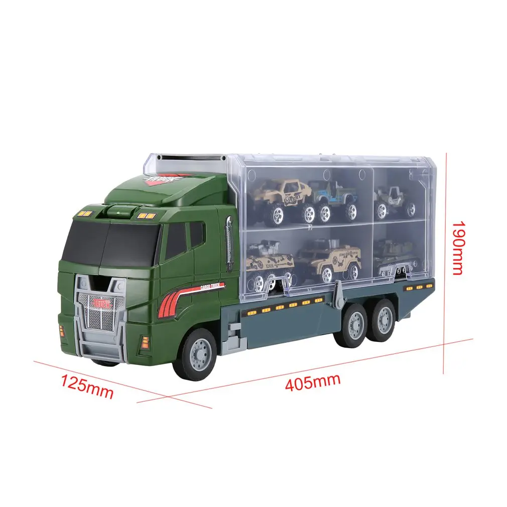 11 шт. детская игрушка катапульта боевой контейнер грузовик коробка для хранения