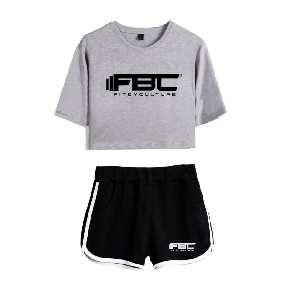 

Fashion 2 Two Piece Set Women Summer Short T-shirt + Shorts Pants Sets Ropas De Mujer Verano Comfortable Sports Suit Tracksuit