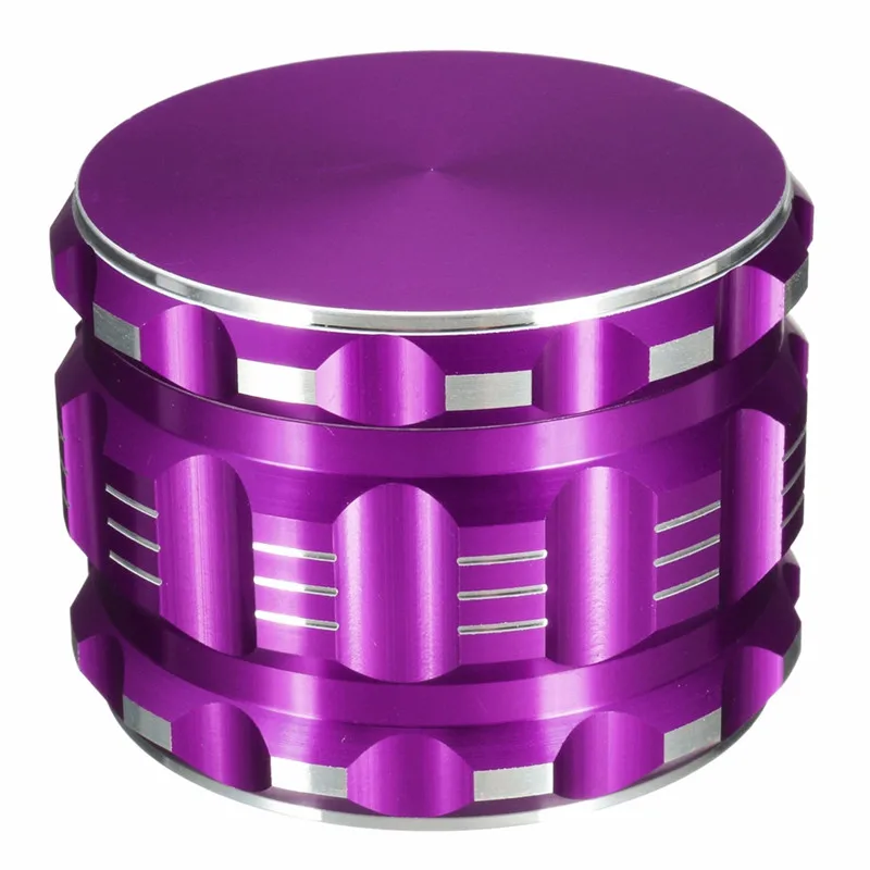Механическая блокировка 63 мм 4 слоя табака мельница для специй трав хрома ручной Muller измельчитель табака барабан 2,5 дюйма шлифовальные сигареты дыма инструменты
