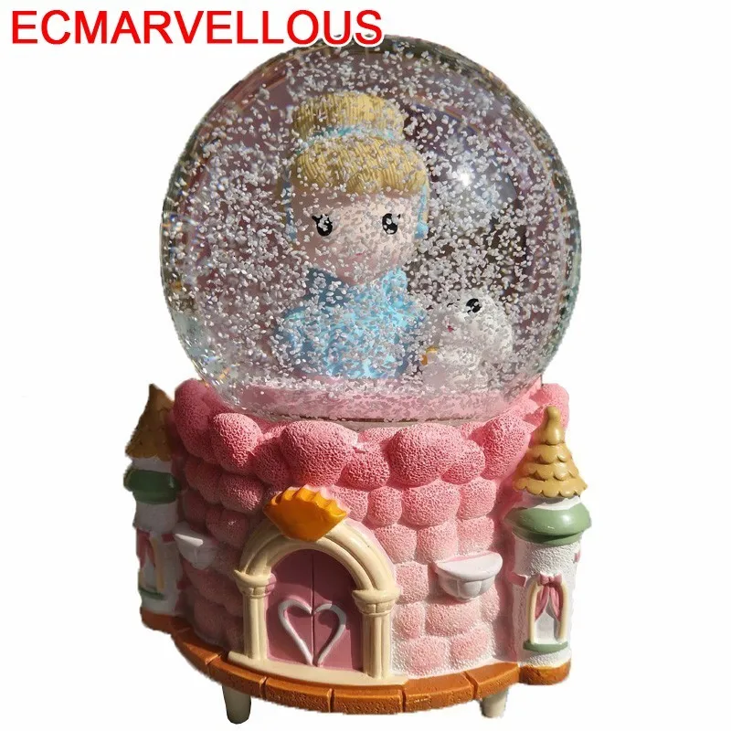 Musicali Musically Muziek Gift Presente Carrossel Muziekdoos Caixa Snow Globe Carousel Boite A Musique Caja De Musica Music Box|music box|carousel