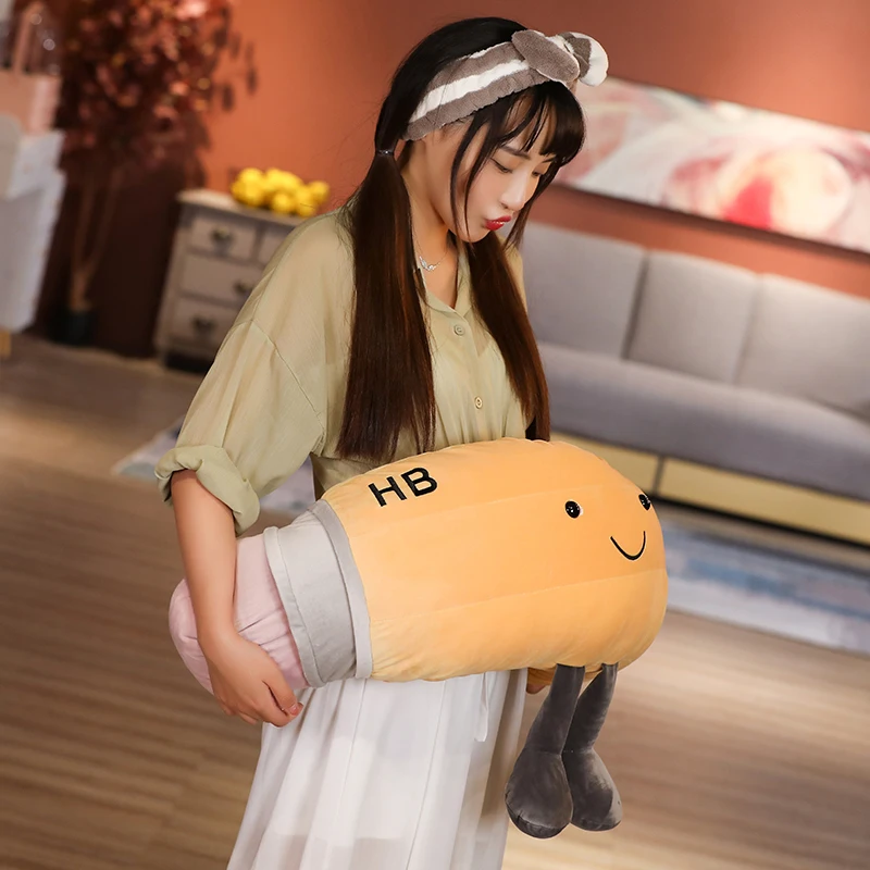 

New 50-105cm creative cartoon pencil plush toy stuffed ruler cushion soft plush pillow cute kid gift