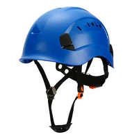 safety hard hat adjustable abs climbing helmet 6 point suspension protective helmet for riding climbing and construction