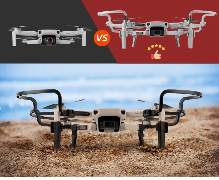 Mavic мини-Пропеллер Защита для Лопасть Винта дрона пропеллер протектор со складным шасси наборы DJI Mavic мини аксессуары