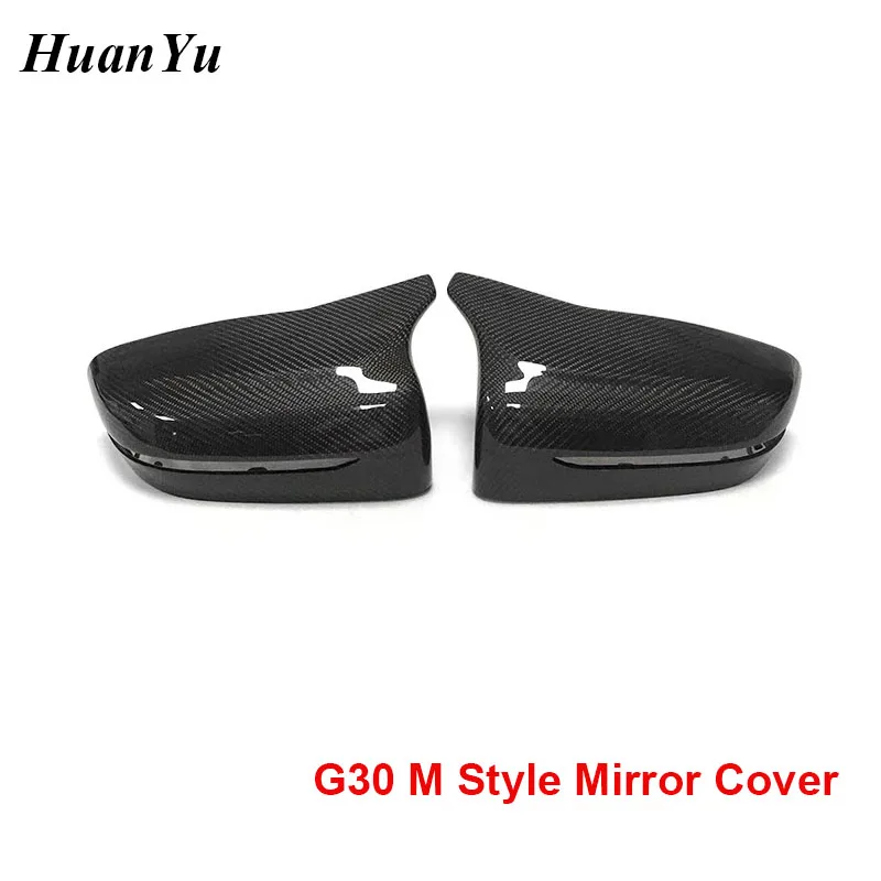 Крышка зеркала заднего вида G30 RHD и LHD из углеродного волокна для BMW 5 6 7 серии G11 G12 G31