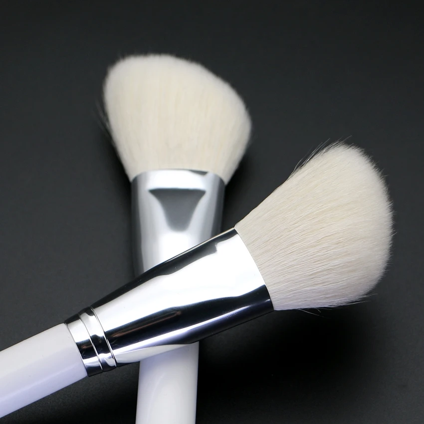 Sylyne кисти для макияжа румян из козьей шерсти 1 шт. белая щека косметическая пудра
