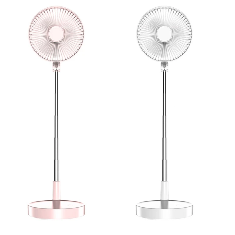 

Standing Fan with Phone App Remote Control Timing 4-Speed 7.8" Foldable Telescopic Oscillating Fan 6000mah USB Desk Fan