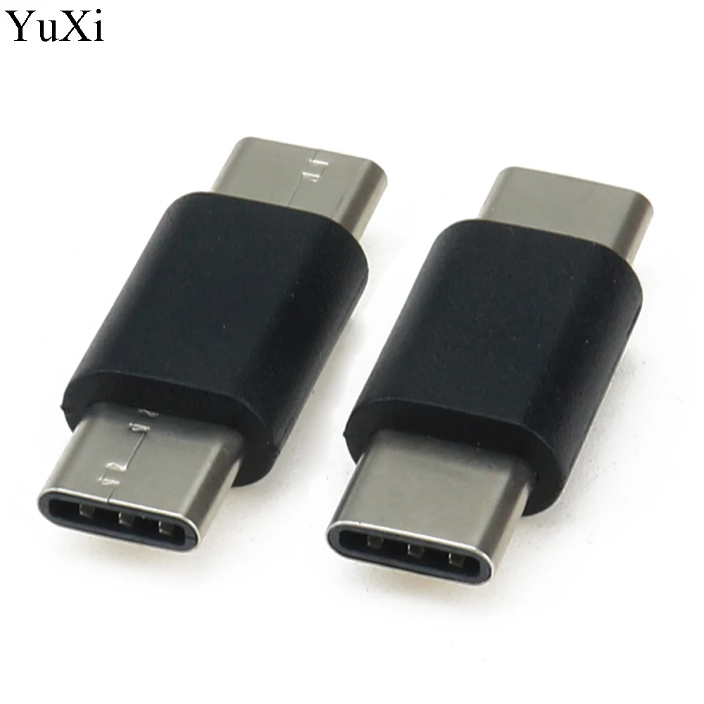 

USB Type C Plug Connector Male to Male Dc Power Jack Converter USB-C Charge Data Sync Adapter Extension Cable for Phone Laptop