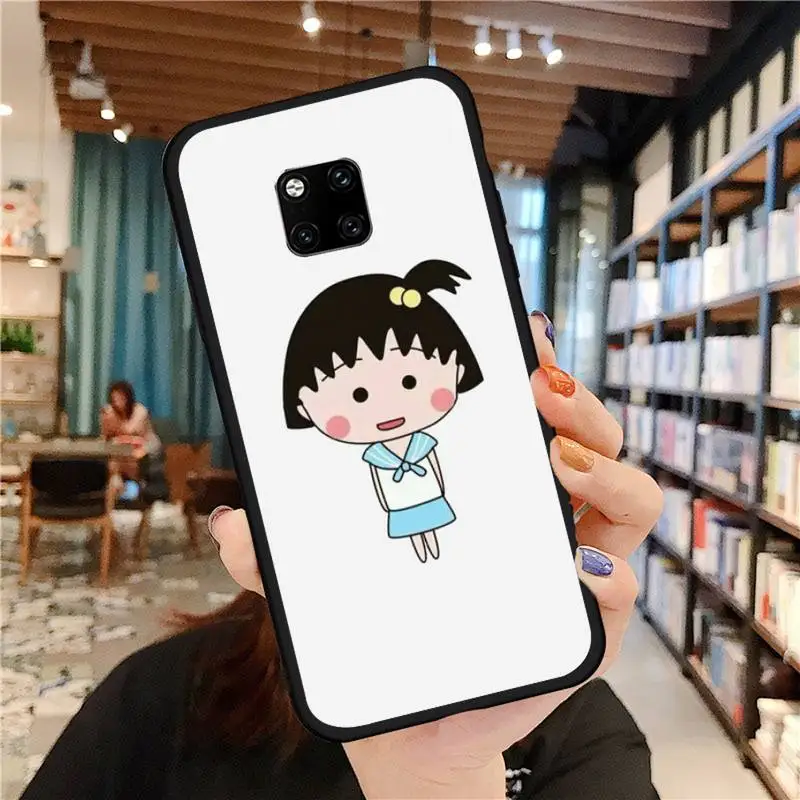 

Chibi Maruko-chan Japan cartoon cute Phone Case For Huawei Mate 9 10 20 Pro lite 20x nova 3e P10 plus P20 Pro Honor10 lite