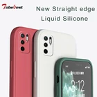 Чехол для Xiaomi Redmi Note 10, 4G, Note 10 Pro, 5G, силиконовый, с прямыми краями