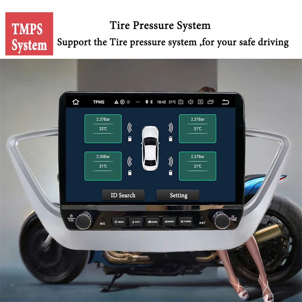 deckless 6g128g android 10 4g car radio multimedia audio player gps navigation for hyundai solaris 2 verna 2017 2018 no 2 din free global shipping