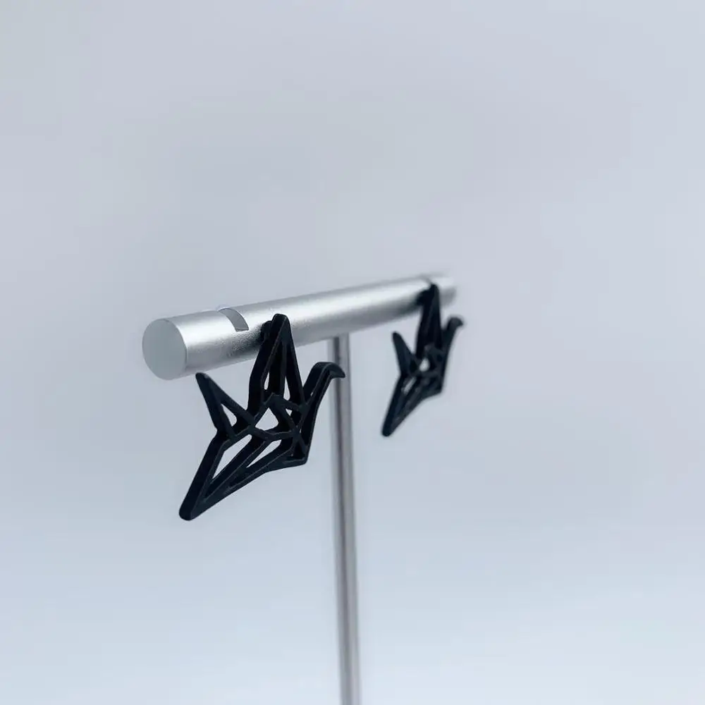 Серьги женские черные матовые модные для свадебной вечеринки подарки аксессуары