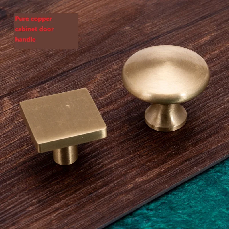 1 шт. американский стиль медная ручка шкафа и ручки Европейский современный