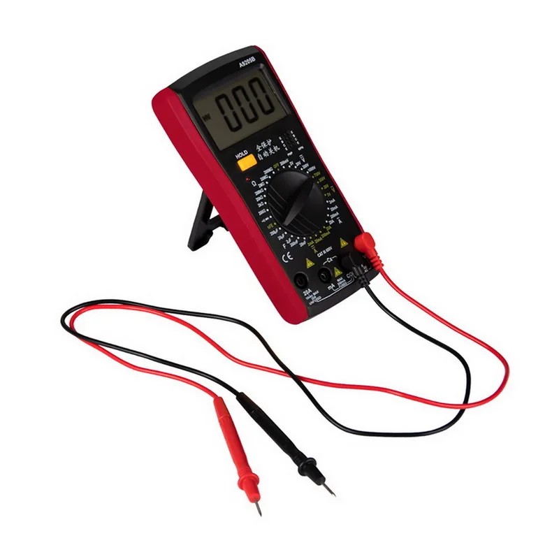 Цифровой мультиметр A9205B 1 шт. вольтметр амперметр Омметр постоянный ток 10 В ~ 1000 А