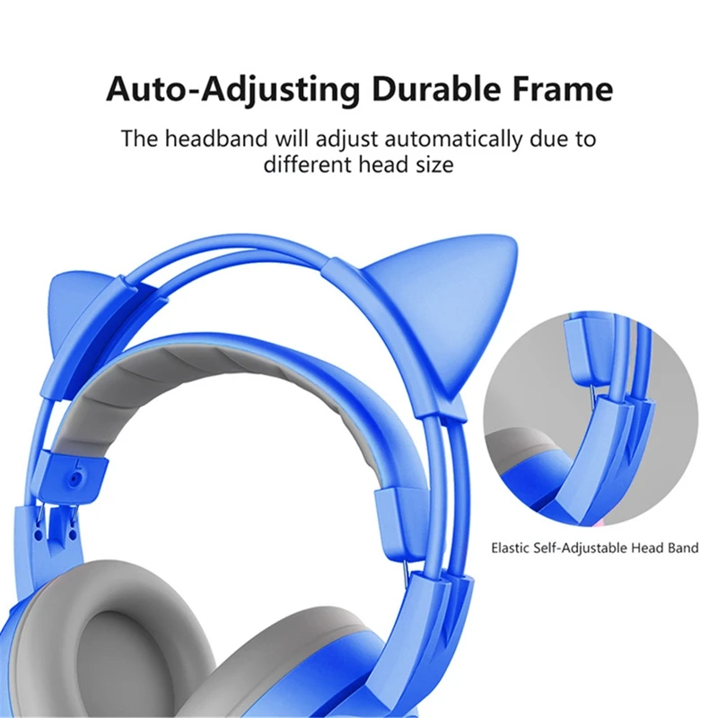 Billig SOMIC G951S Gaming Headset Mit Mic Für PS4 PS5 Ein, PC, Handy, Katze Ohr Kopfhörer über Ohr Kopfhörer Für Frauen