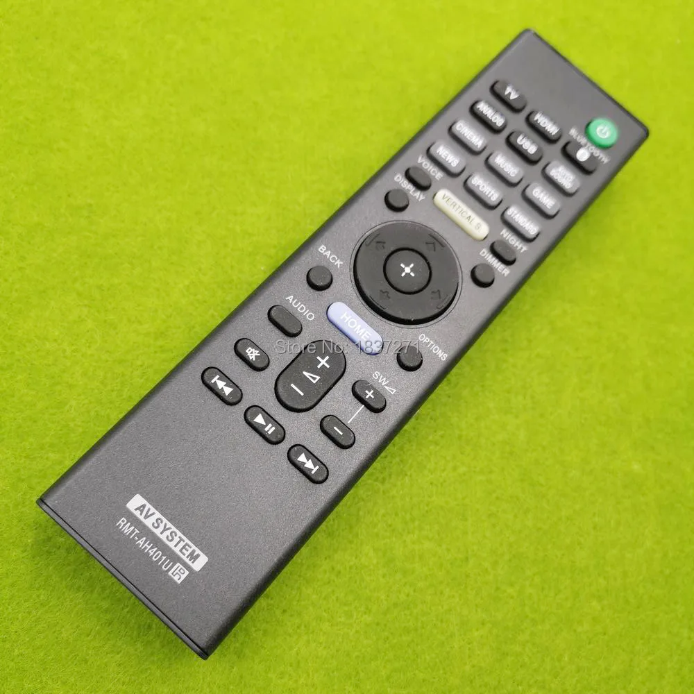 Пульт дистанционного управления RMT AH401U для SONY HT X9000F SA WX9000F Саундбар системы|remote