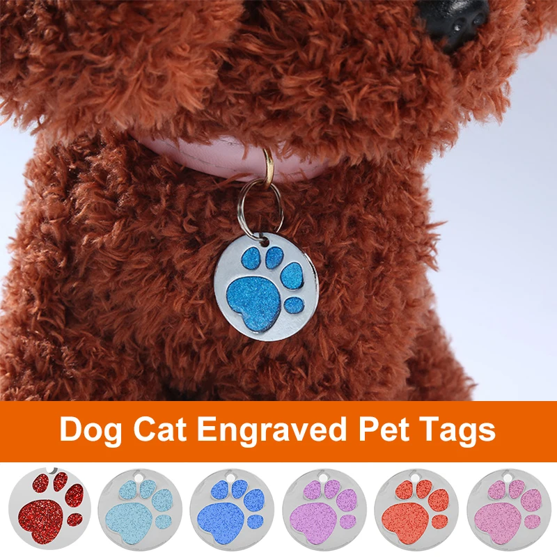 Идентификационные бирки для домашних собак персонализированные