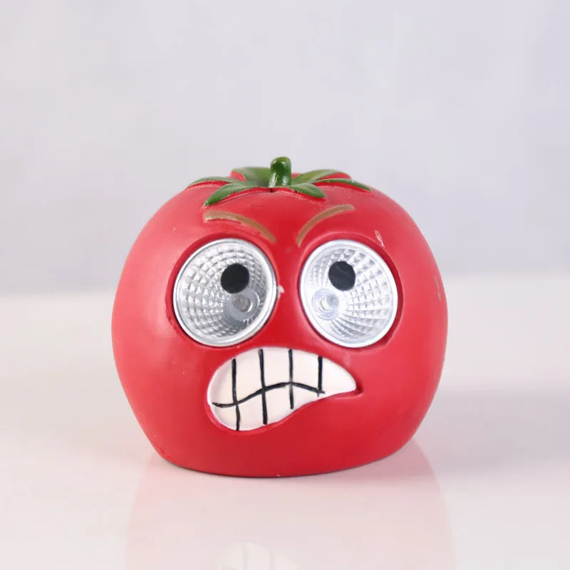 

Творческий мультфильм смолы фрукты ремесленные сад украшения солнечный светильник-излучающий светильник украшения дома, декорированные а...