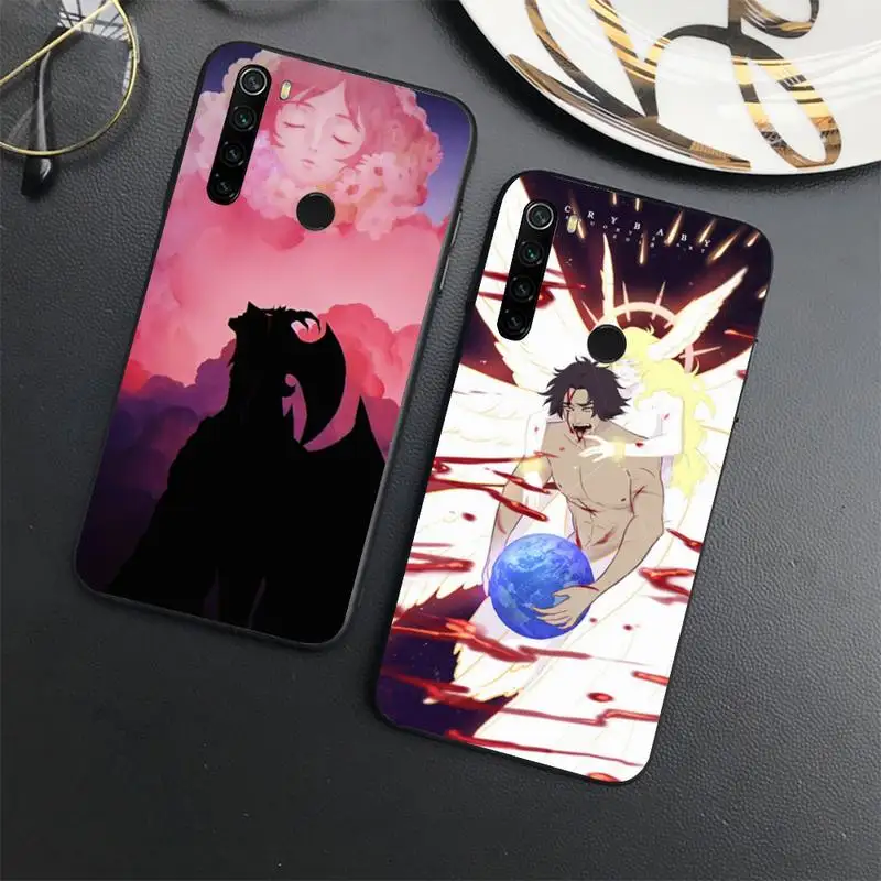 

Japan Comics Devilman Crybaby Phone Case For Xiaomi Redmi note 7 8 9 t s 10 A pro lite funda shell coque cover