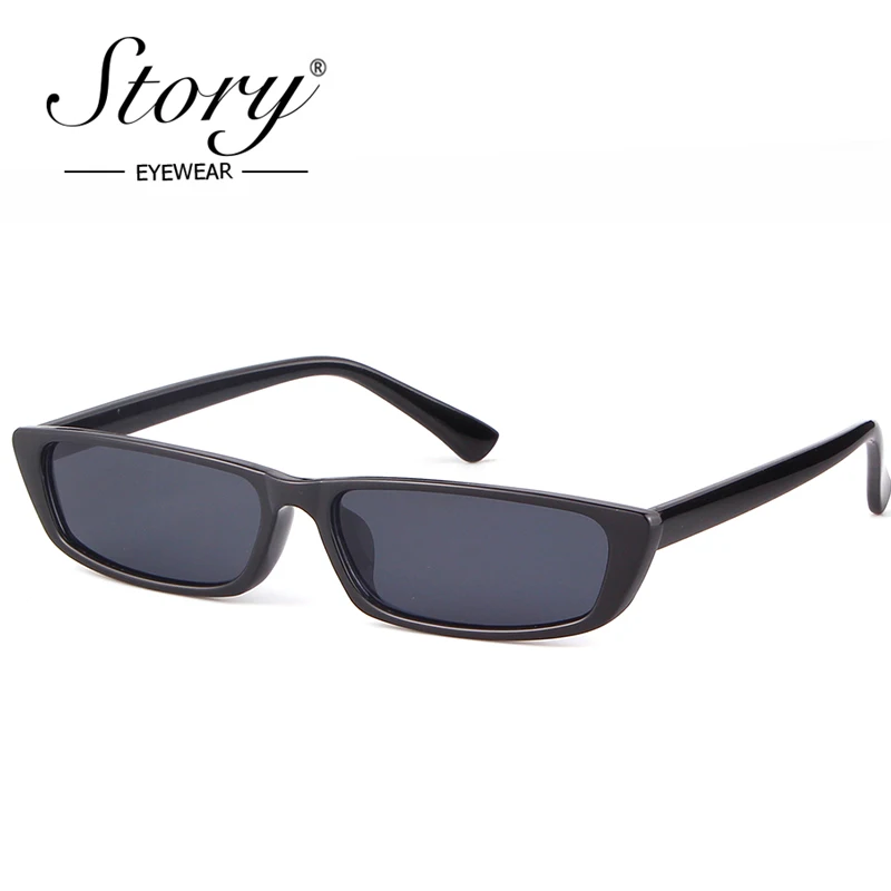 История 2018 брендовые винтажные маленькие прямоугольные Солнцезащитные очки