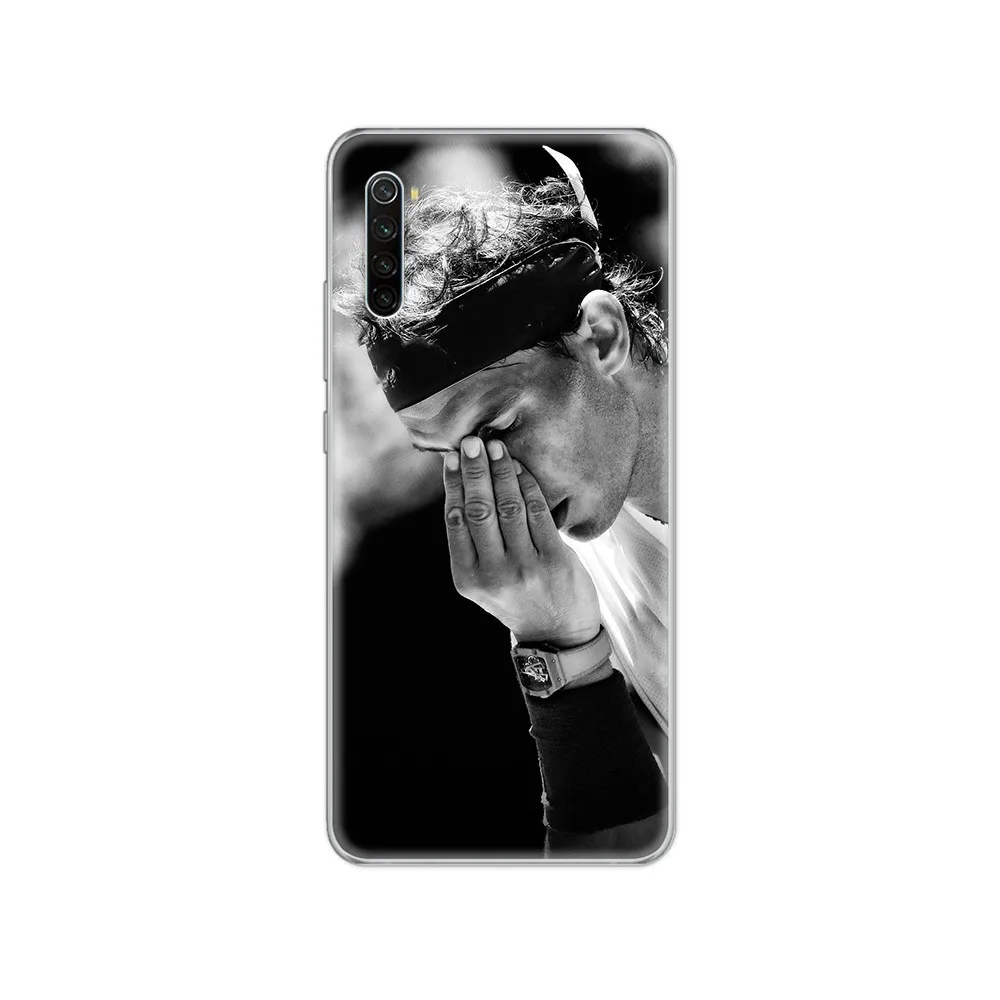 Прозрачный чехол бампер для телефона tennis Roger Federe Rafael Nadal xiaomi Redmi 3S 4A 5A 6A 5 Plus 4X 7 8 8a CC9