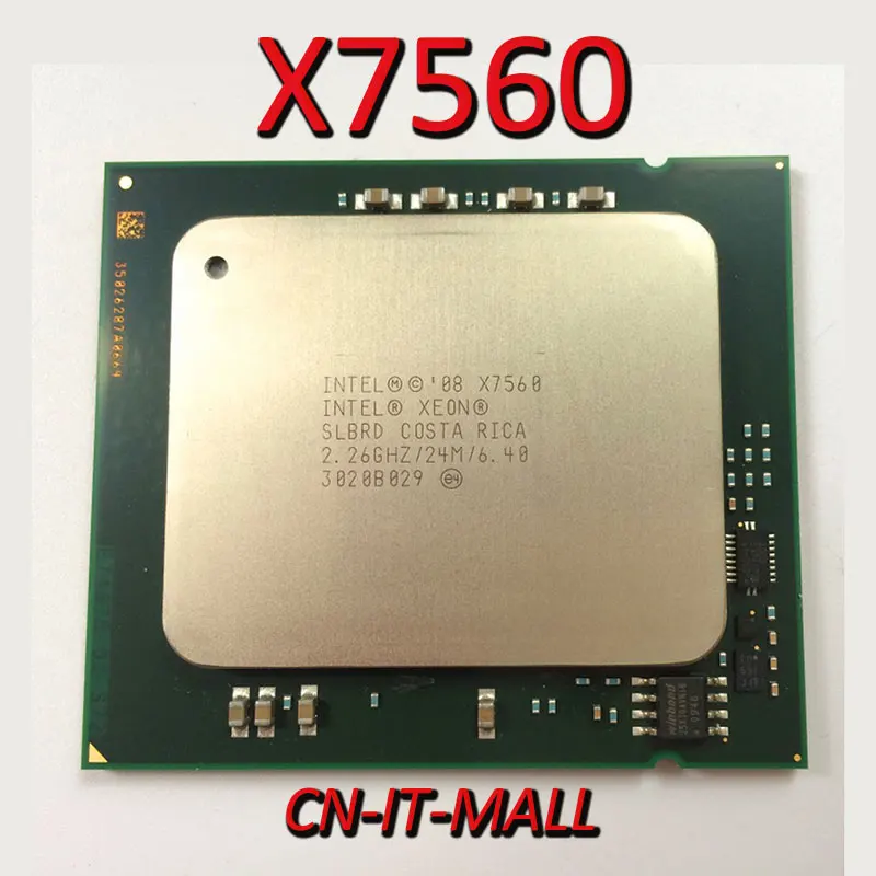 Серверный процессор Xeon X7560 2 27 ГГц 24 Мб 8 ядер 16 потоков LGA2011|Компьютерные кабели и