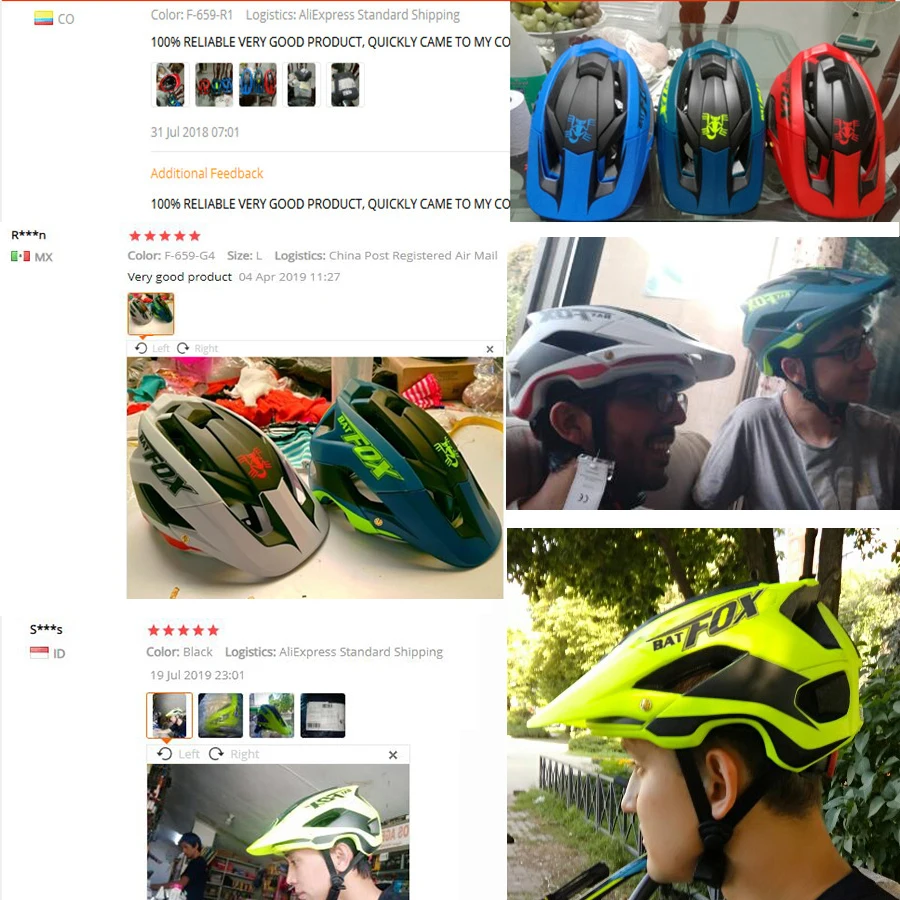 BATFOX велосипедный шлем матовый черный велосипедные шлемы integrally литой MTB дорожный