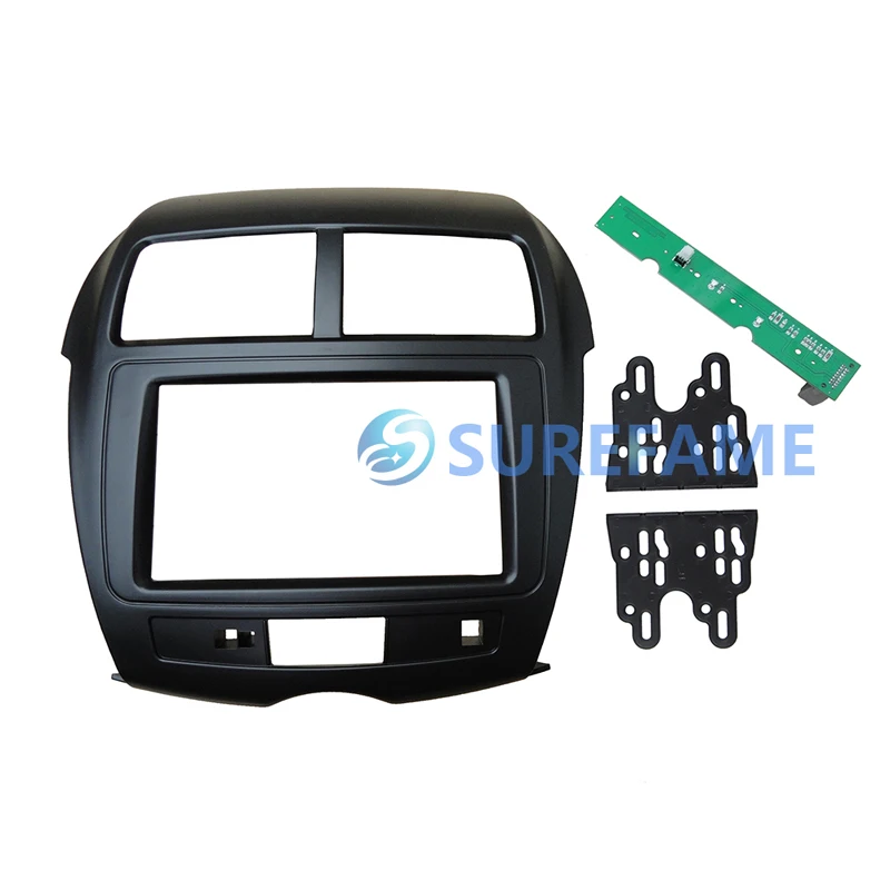 Двойная панель для Mitsubishi ASX RVR Outlander Sport Peugeot 4008 Citroen C4 радиоприемник DVD стерео CD