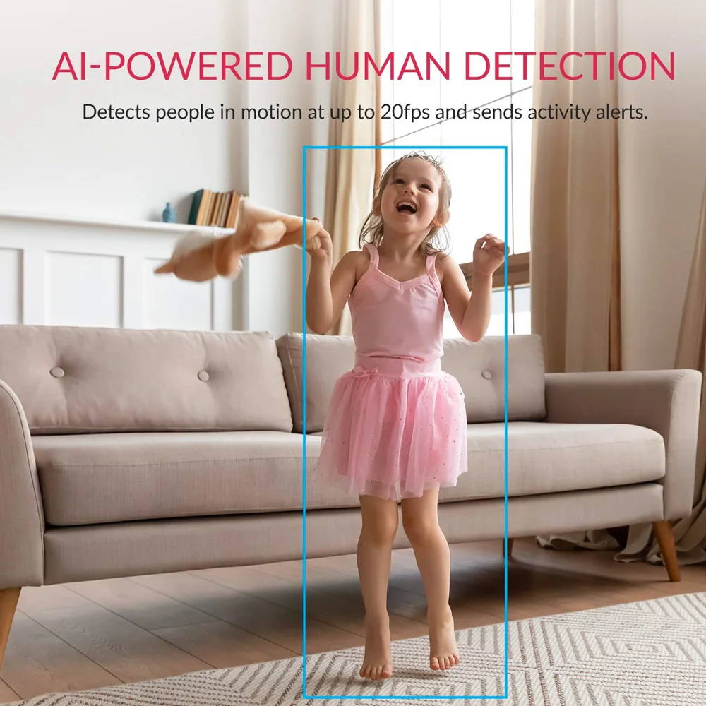 YI Baby Monitor 1080P цветная Видео няня Мини камера наблюдения с Wifi Babyphone Cam Детская