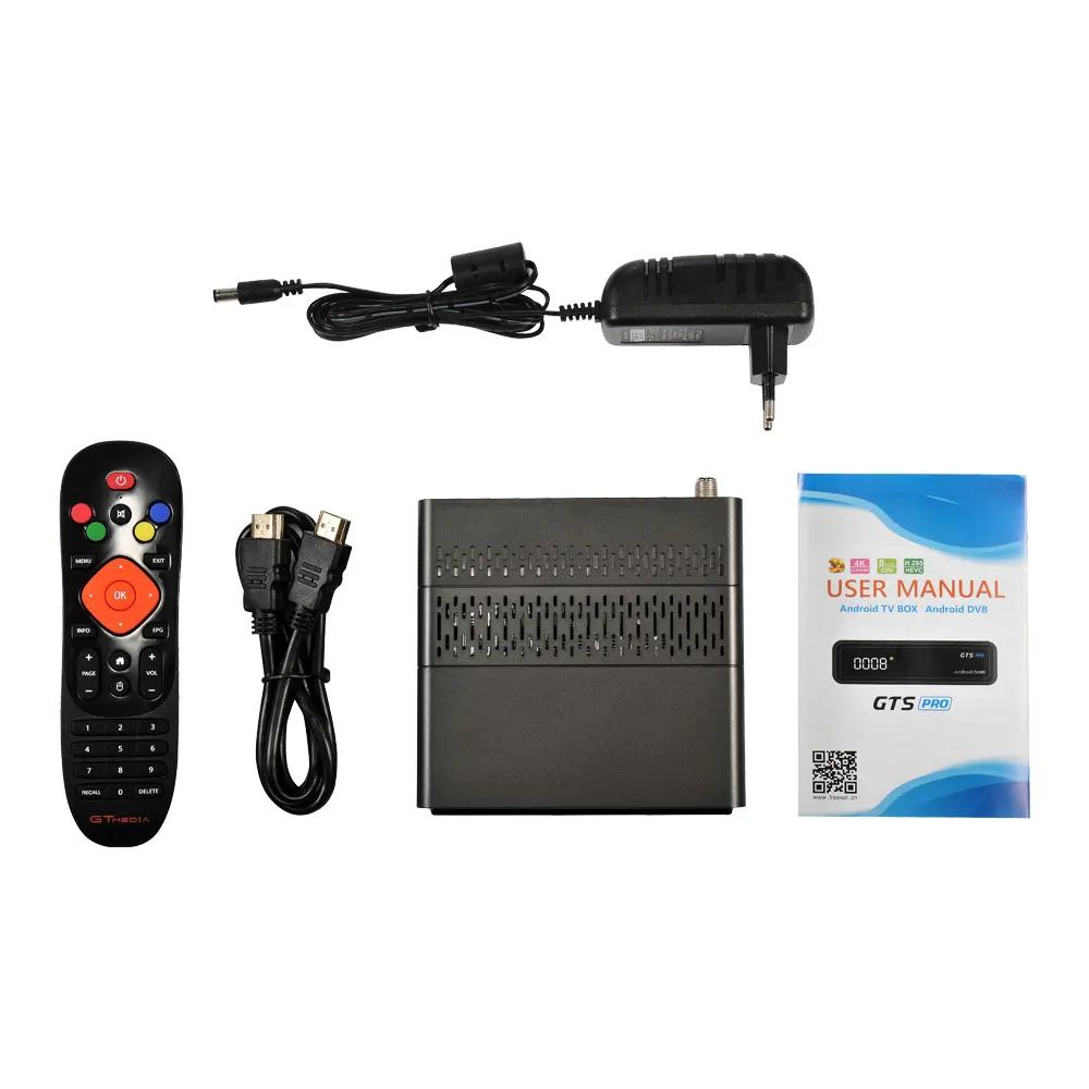 Оригинальный спутниковый ресивер Gtmedia GTS Pro DVB S2 + Android 6 0 ТВ приставка 4k BT4.0