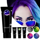 Краска для волос Хэллоуин, меняющая цвет, бабушка Серая нежная и не повреждает кожу головы, легко меняет цвет волос