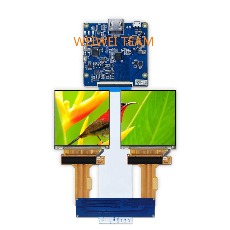 Wisecoco 2,9 дюймов двойной ЖК-экран VR очки Windows Смешанная реальность дисплей LS029B3SX04 1440X1440 HDMI MIPI плата драйвера