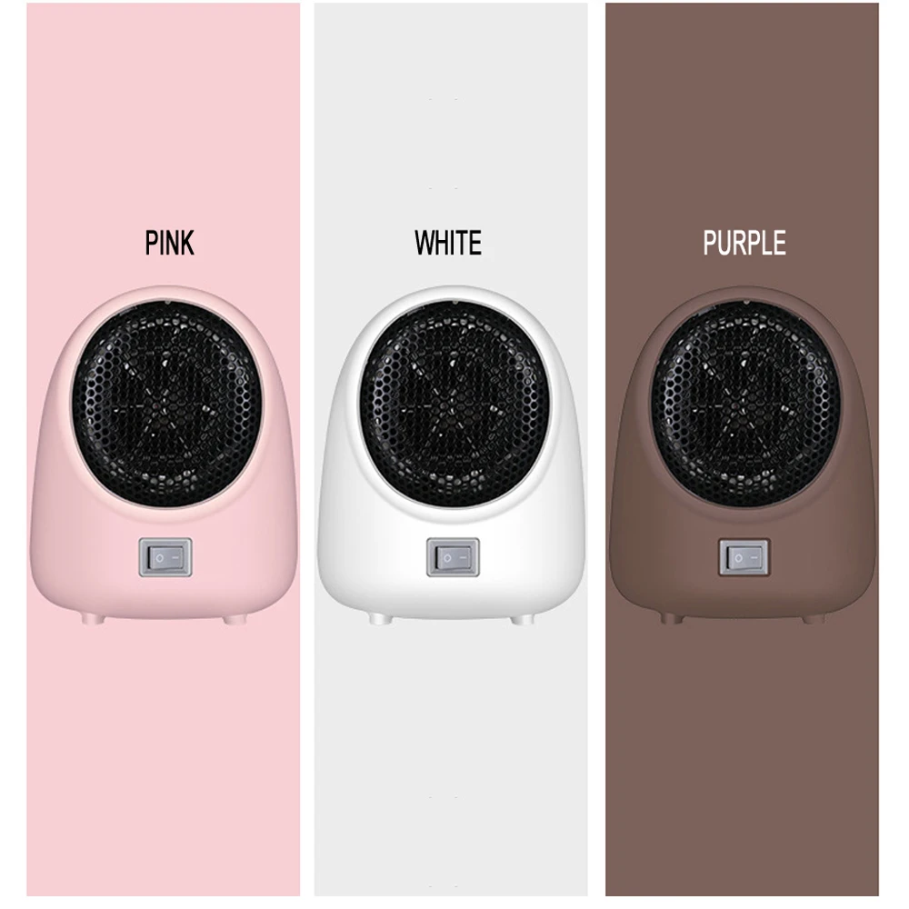 Портативный Электрический тепловентилятор бытовой обогреватель для помещений