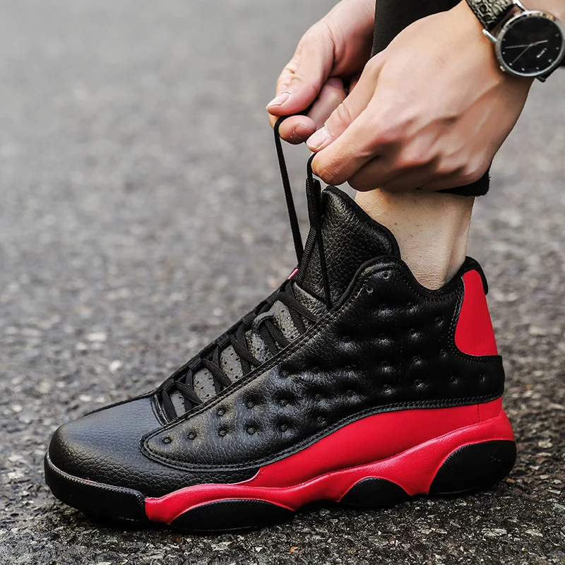

Winter High Top Sneakers 13 Men Fashion Trending Casual Shoes Men Outdoor Lightweight Basketball Sneakers Breathable Big Size