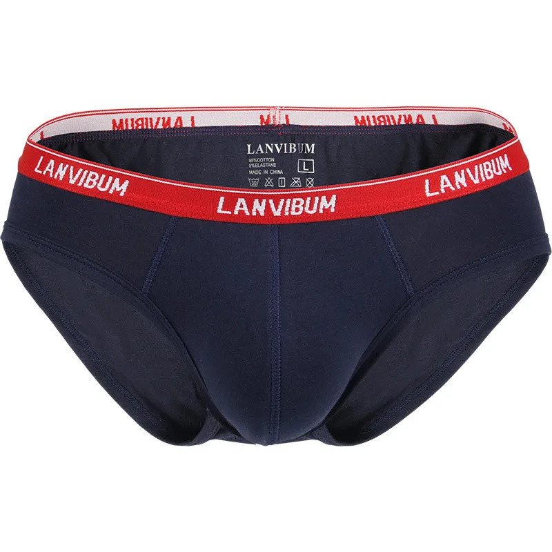 LM621 deepblue Бренд ORLVS, сексуальное мужское нижнее белье, боксеры, Cuecas, пэтчворк, одноцветные, для геев, нижнее белье, calzoncillos hombre, слипы, мужские шорты - Цвет: LM621 deepblue