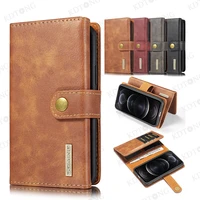 luxury wallet multi card slot leather case for iphone 13 12 11 mini xs pro max x xr 8 7 6 6s plus se 2020 dual use thicken cases
