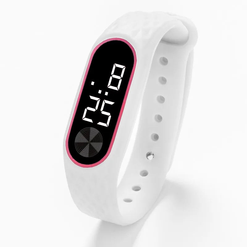 Спортивные цифровые часы Relogio стильные унисекс Reloj светодиодный силикагель