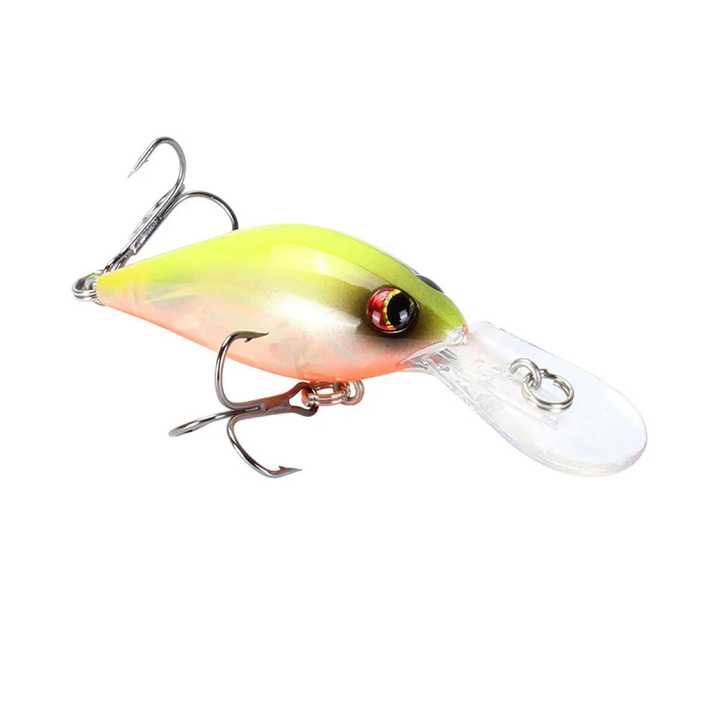 

1Pcs Crank Wobblers Fishing Lures 8cm 8.5g Minnow Trolling Tackle Artificial Hard Bait Bass Pike Deep Diving Crankbait Pesca