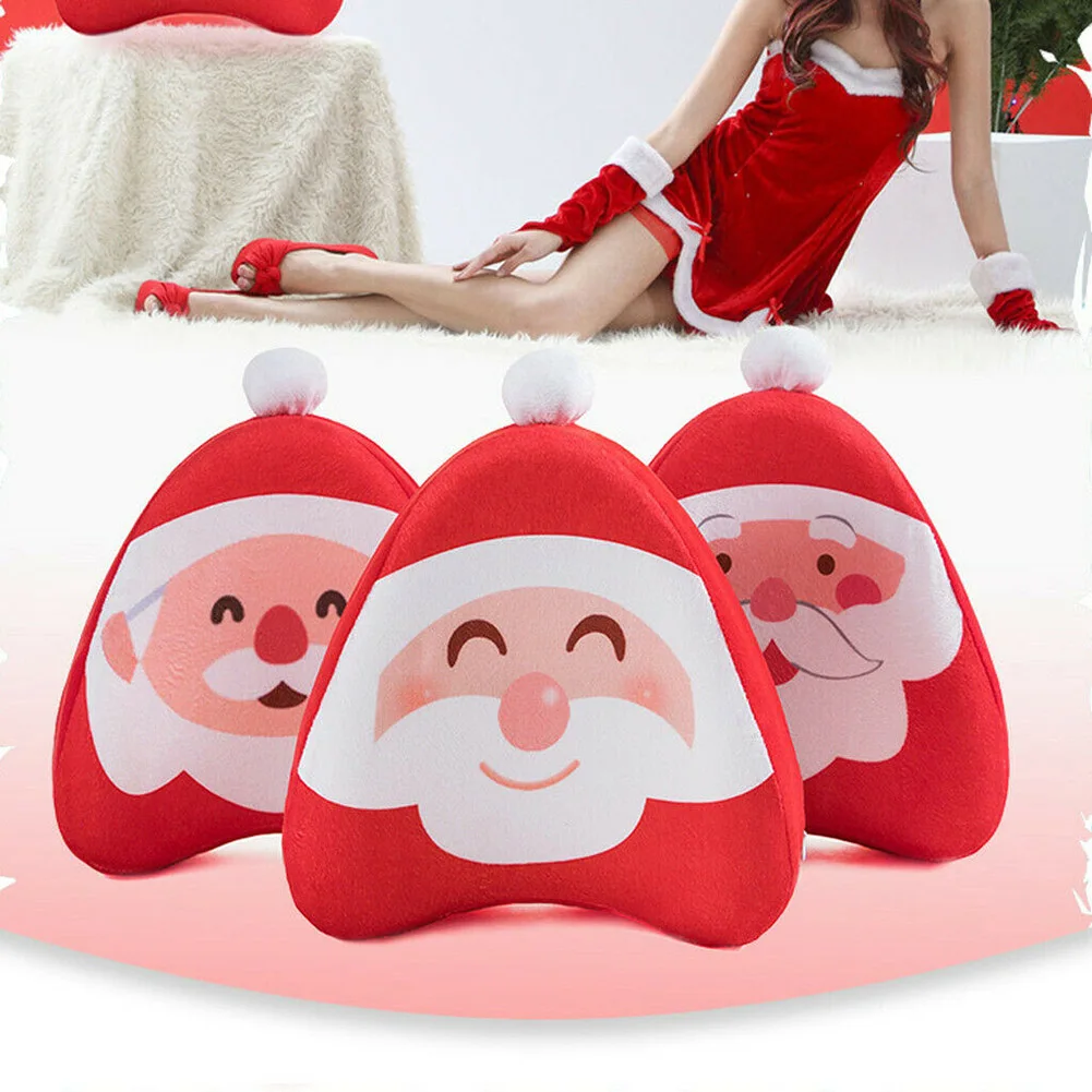 Подушка с зажимом для ног эффектом памяти мягкая Рождественская стильная сна