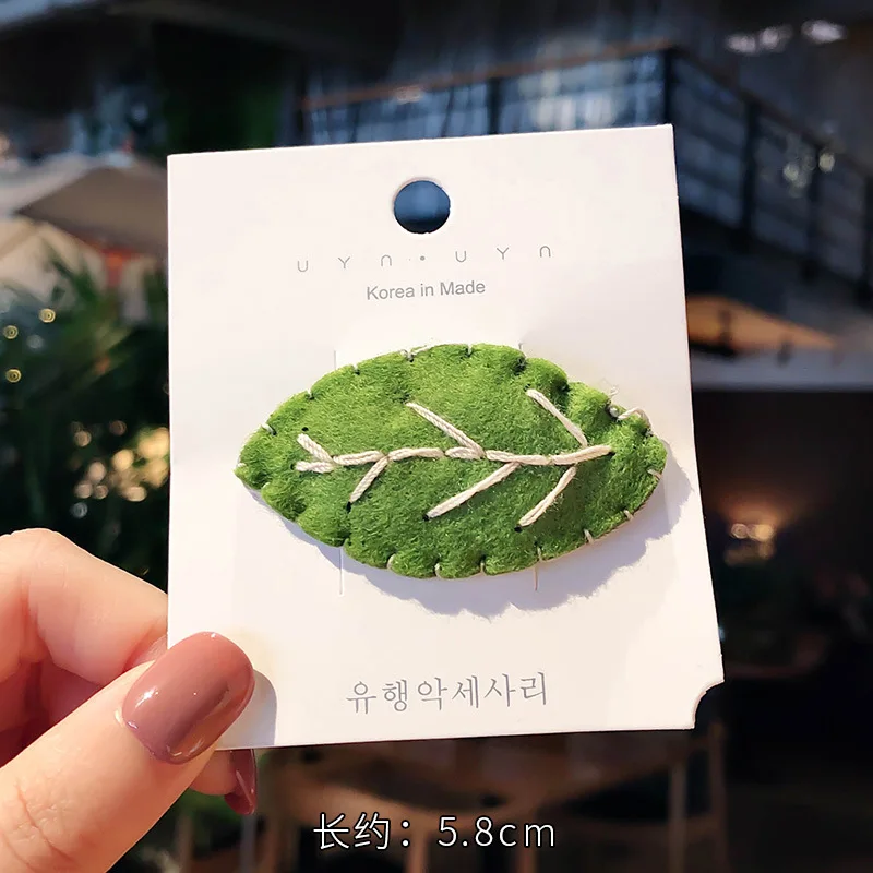 Милые заколки для волос маленьких девочек детские с рисунком фруктов детская