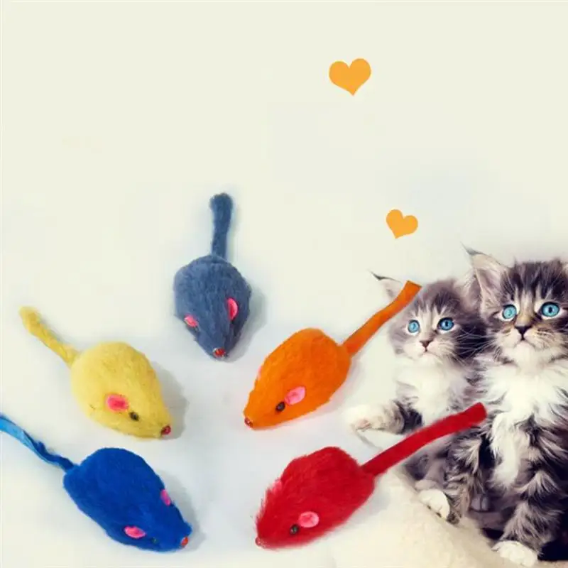 10 шт. ложные мыши игрушки маленькая мышка в форме кота игрушка Интерактивная мини