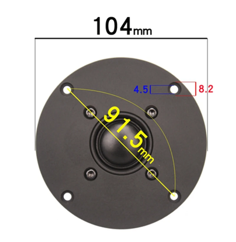 J-001 HIFI DIY Аудио Динамик 4-дюймовый динамик Втч B1S серия 4 Ом/8 Ом | Электроника