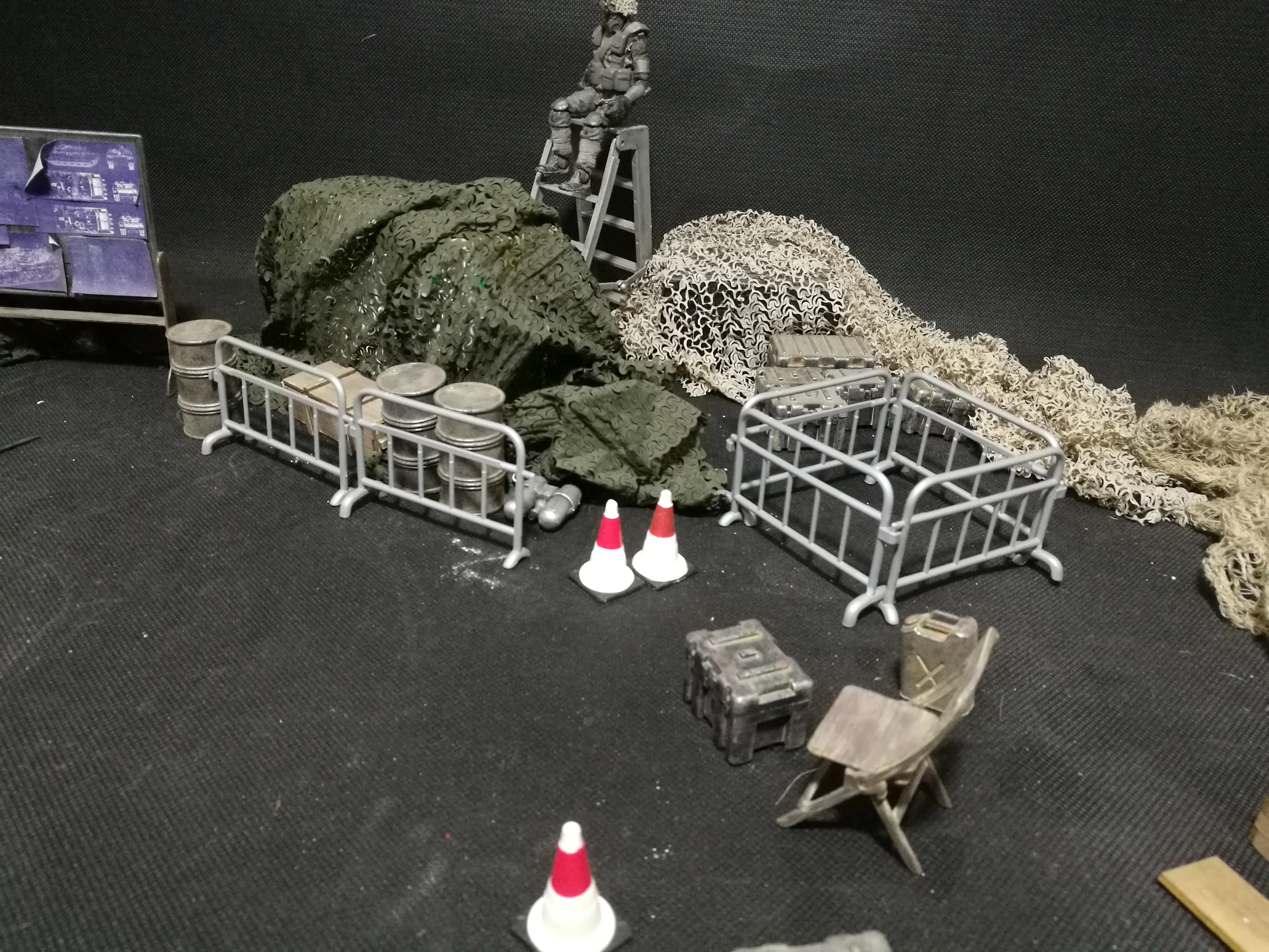 Танк Zhang / Heng Long 1/16 rc Tank 1/10 запасные части для автомобиля камуфляжная сетка