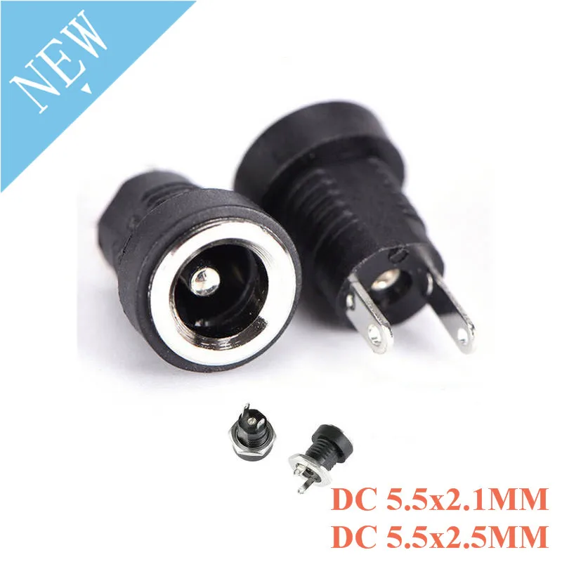 5 шт. А 30 В постоянный ток гнездовой разъем для подключения к панелью мм 2 1 5x2