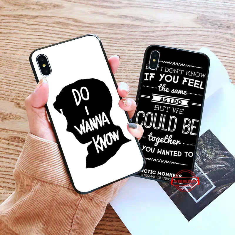 

arctic monkeys Multi Silicone soft Case for iPhone 5 SE 5S 6 6S Plus 7 8 11 Pro X XS Max XR