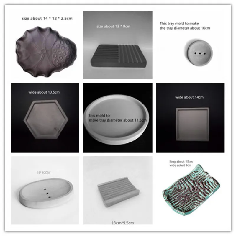 Подставка для цементного мыла ручной работы креативный держатель бетонного