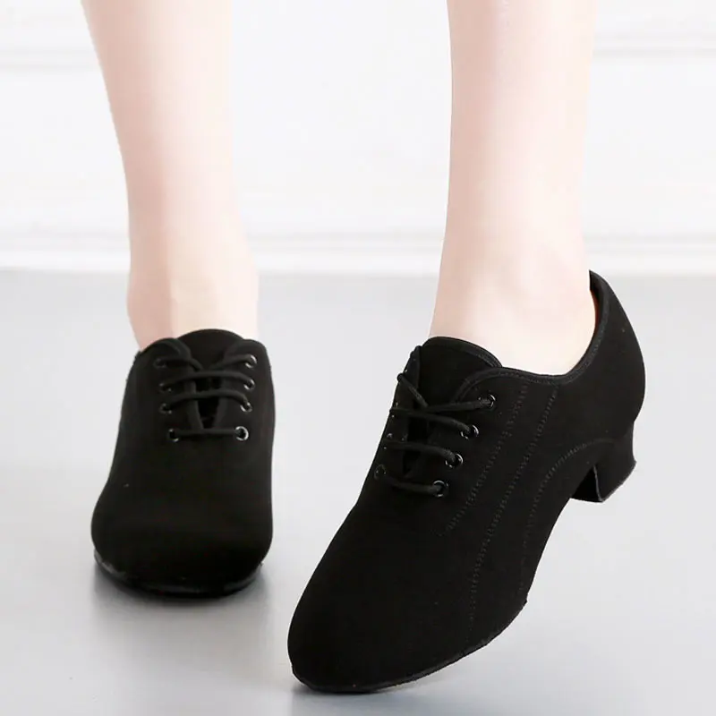 Salsa Dance Shoes Kids Woman Latin Ballroom Dancing Shoes Size 28-42 Men Child Jazz Tango Shoe Soft Sole Practice Dance Sneakers