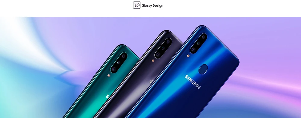 Мобильный телефон samsung Galaxy A20S A207F/DS, 3 ГБ ОЗУ, 32 Гб ПЗУ, 4000 мАч, Восьмиядерный процессор Snapdragon, 6,5 дюйма, 13 МП, тройная камера, 4G, телефон